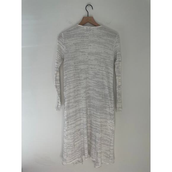 Anthropologie Saturday Sunday Duster Cardigan Sweater Size Small Gray Longline - Picture 8 of 11